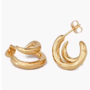 Missoma Gold Claw Earrings